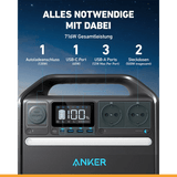 Anker PowerHouse 535 - 512Wh | 500W Series 5 - NYLYN Solar