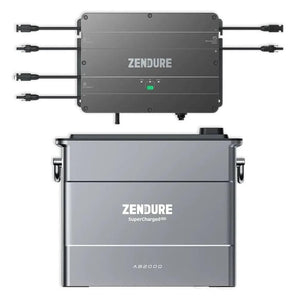 Zendure SolarFlow Set: Smart PV Hub mit integriertem Stromspeicher AB2000 - NYLYN Solar