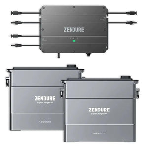 Zendure SolarFlow Set: Smart PV Hub mit integriertem Stromspeicher AB2000 - NYLYN Solar
